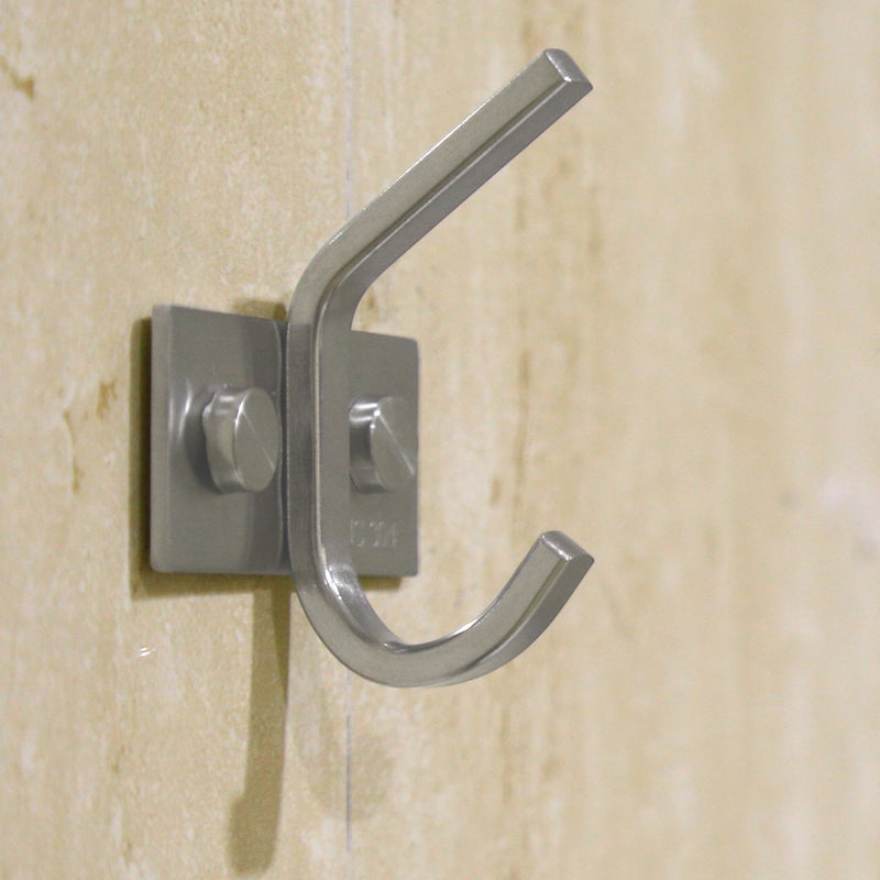 WEBI Coat Hook 5 Set, SUS 304 Heavy Duty Single Robe Hat Bath Towel Hook Closet Clothes Hanger Rail Garment Racks Holder Home Storage & Organization, Wall Mountable, Brushed Finish, C-CBG01 - Image 3